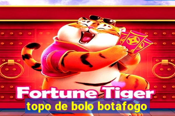 topo de bolo botafogo